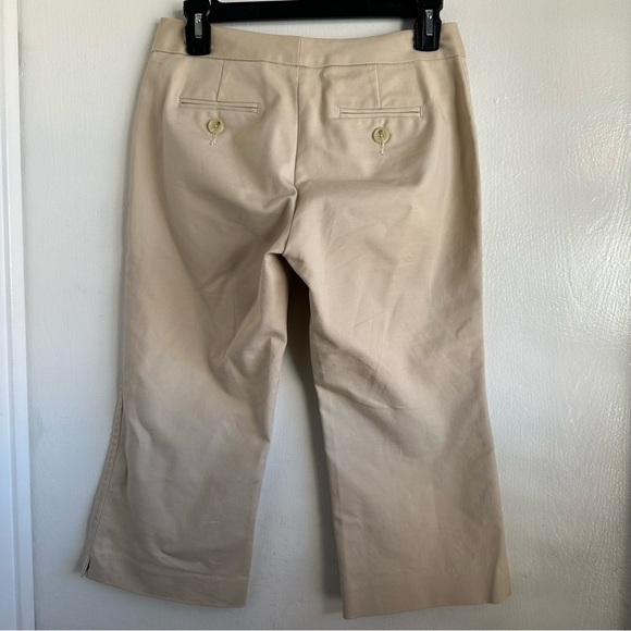 Banana Republic Women’s Cropped Khaki Colored Pants Size 2P - Picture 4 of 7